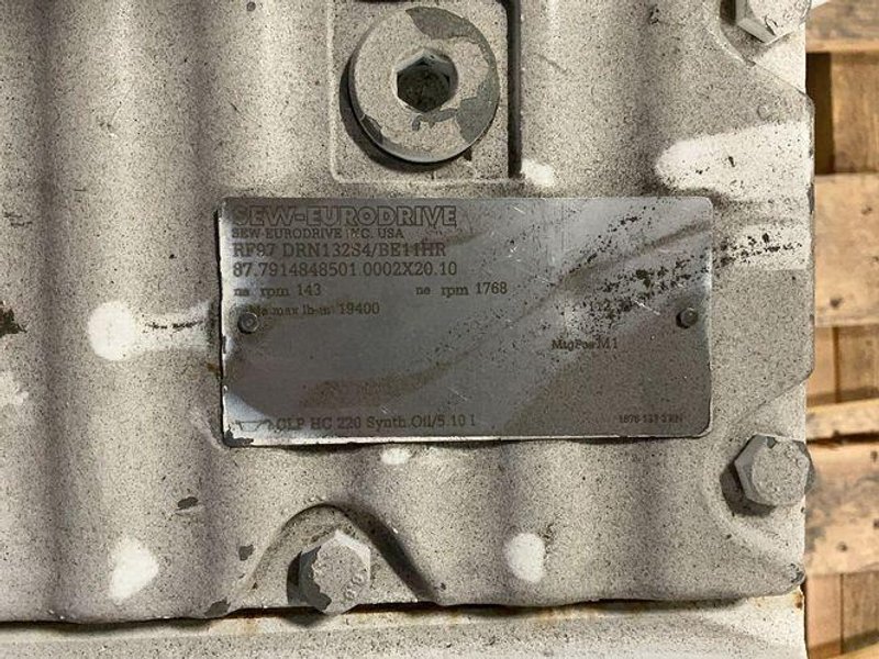 Sew-eurodrive 7.5 Hp Gear Drive