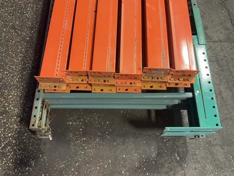 42” X 144” Pallet Racking - Teardrop
