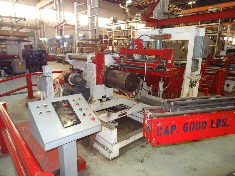 18" x 2.87" x 6,000# Ruesch Slitting Line