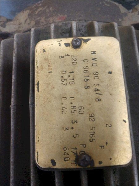12" X 2 HP BENTLEY / BROWN &amp; SHARP MAGNETIC CHUCK POWERED GRINDING HEAD: STOCK #14454