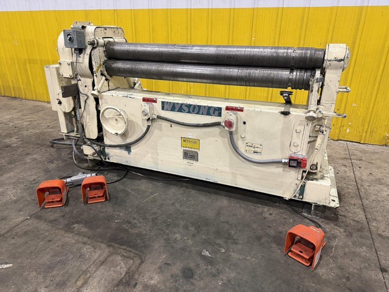 48" X 12 GAUGE WYSONG MODEL #B-48 PLATE BENDING ROLL : STOCK #26287