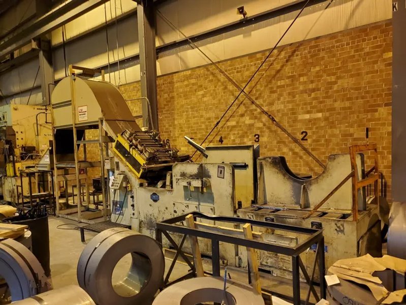 COE 20,000 LB X 24" X .250" SERVO FEED LINE, STOCK# 14190J