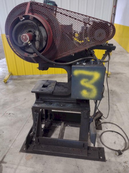10 TON PERKINS MACHINE MODEL 12-A OBI STAMPING PUNCH PRESS: STOCK #20521