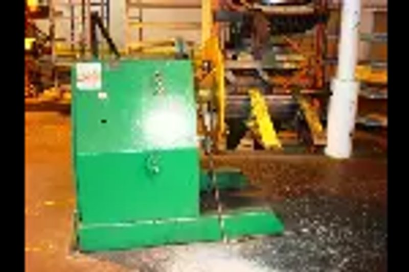 AIR FEEDS 6,000 LB X 28" MOTORIZED COIL REEL, STOCK# 12651T