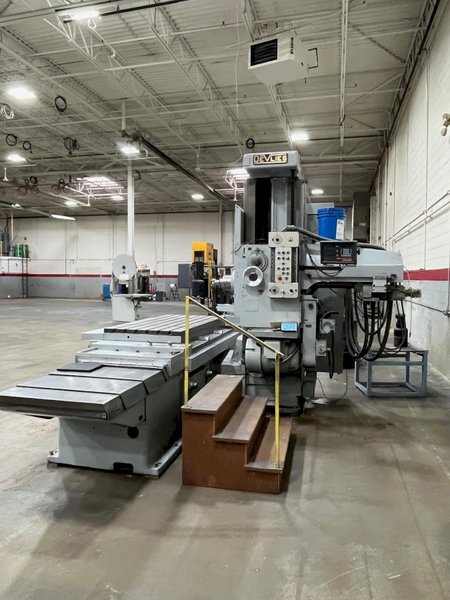 4" DEVLIEG 43K-72 HORIZONTAL BORING MILL. STOCK # 1007225