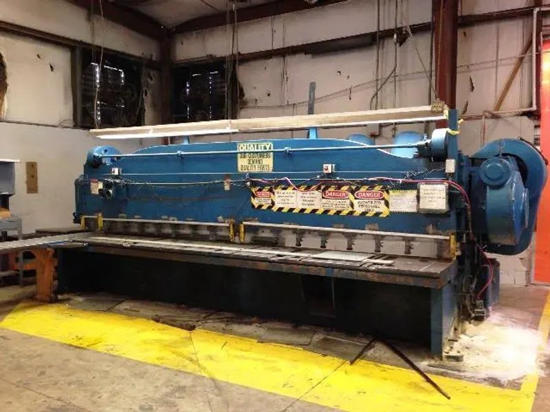 CINCINNATI 16' X 3/8" MECHANICAL PLATE SHEAR, S/N 34668, STOCK# 13252J