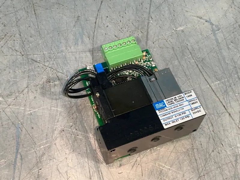 Mac Valves Incorporated  120 Psi  Solenoid Valve  - Ppc034b-aca-0aga-ba0