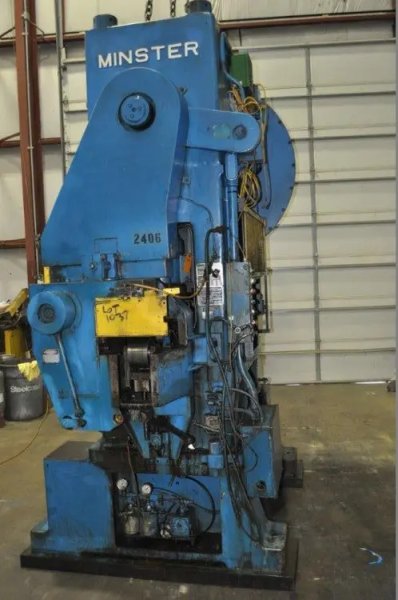 MINSTER 100 TON SSDC PRESS, STOCK# 13612J