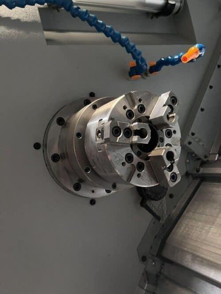 Accuway UZ-2000T2Y CNC Lathe – Y Axis Twin Spindle Twin Turret