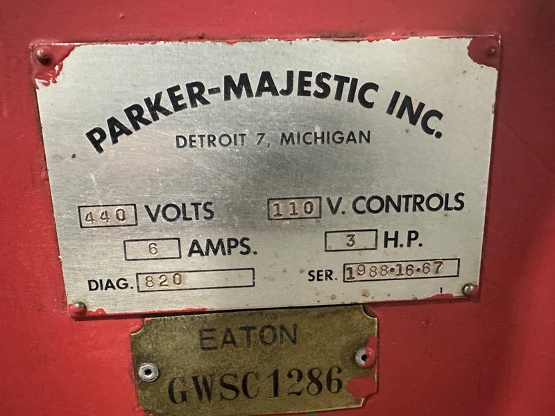 12"X 16" PARKER MAJESTIC INTERNAL ID GRINDER: STOCK #73779