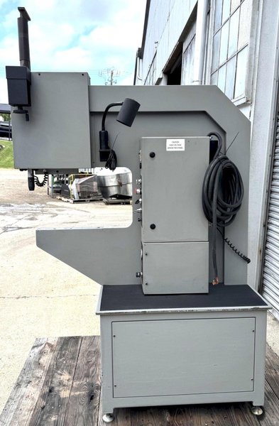 8 Ton Haeger 824 Insertion Press, 24" Throat, Feeder