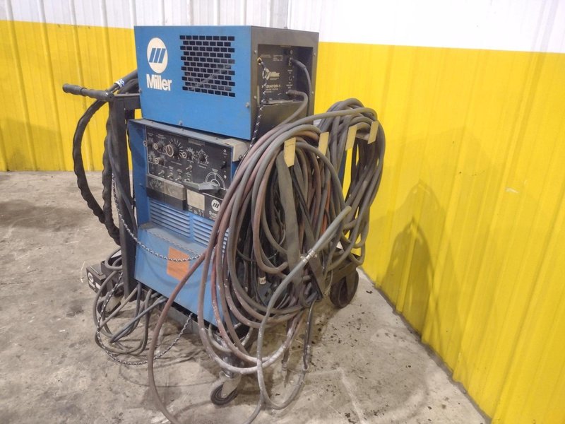 MILLER MODEL #SYNCROWAVE 250 AC/DC WELDER &amp; RADIATOR-1 CHILLER: YOBRO #24819