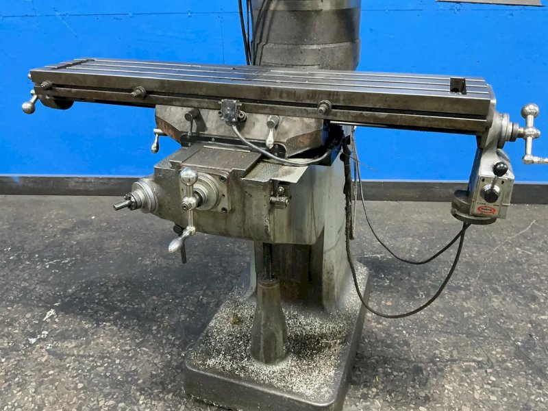 Alliant 9” X 48” Vertical Mill - Alliant 48/vc
