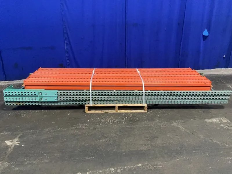 42” X 144” Pallet Racking - Teardrop