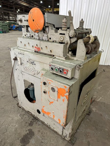 12" X .125" LITTELL MODEL #412-7PD POWERED 7-ROLL STRAIGHTENER: STOCK #19806