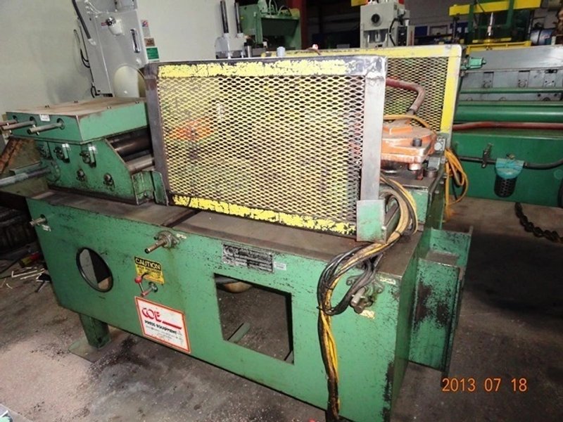 COE 12" X .250" AIR FEED/STRAIGHTENER COMBO, STOCK# 13156T