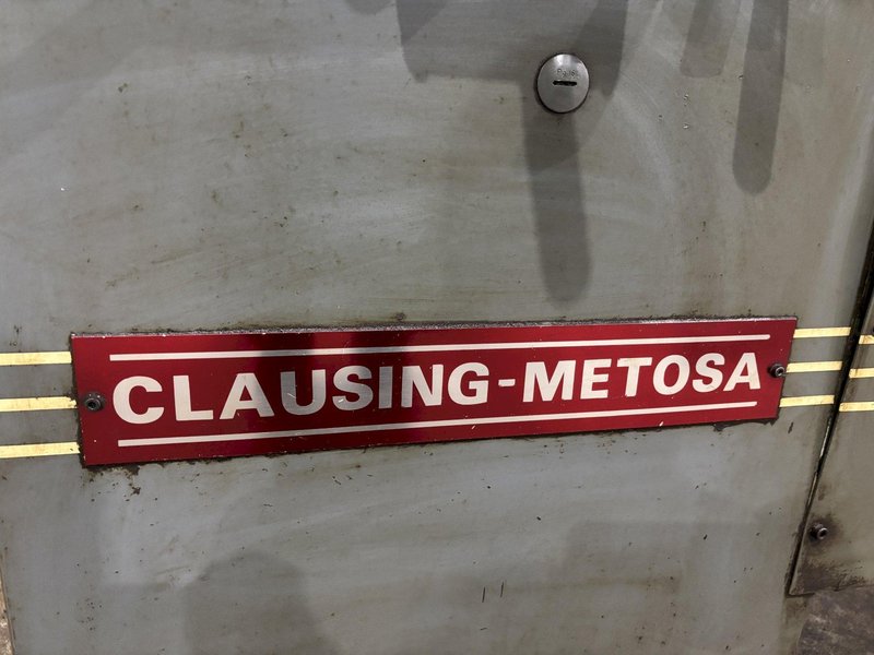 14" X 40" CLAUSING METOSA MODEL #C1440 TOOLROOM ENGINE LATHE, 1-5/8": YOBRO #23849