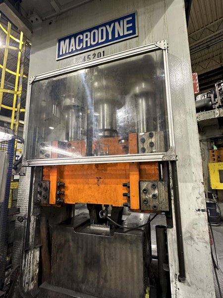 2013 - 800 TON MACRODYNE PRESS &amp; BILLET HEATING INDUCTION SERVICES FORGING SYSTEM: STOCK #20205