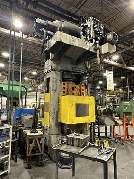 500 TON HPM (PTI REBUILT) 36" X 36" BED HYDRAULIC PRESS