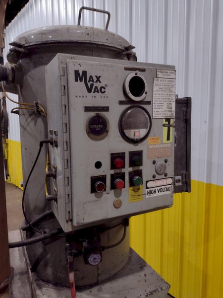 25 HP DEMARCO MODEL #MK25E "MAX-VAC" PORTABLE INDUSTRIAL VACUUM SYSTEM: STOCK #19578