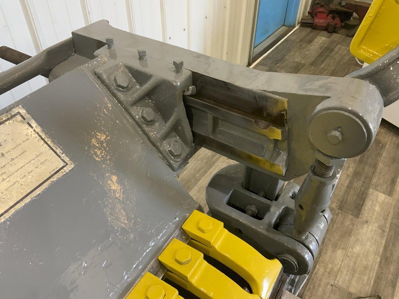 48" X 16 GA ROPER WHITNEY BOX &amp; PAN FINGER BRAKE: STOCK #81492