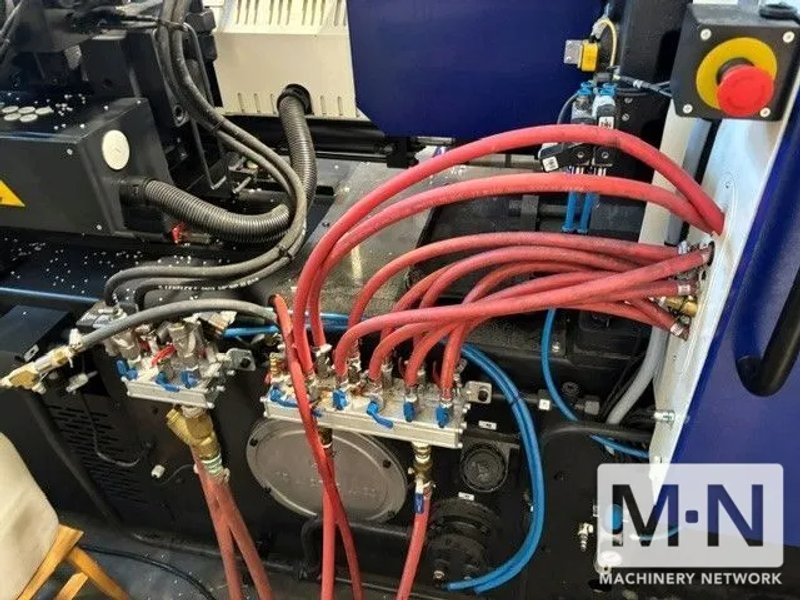 135 TON 6.8 OZ HAITIAN MODEL MA1200III-400 INJHECTION MOLDING MACHINE MFG 2021  LOW HOURS