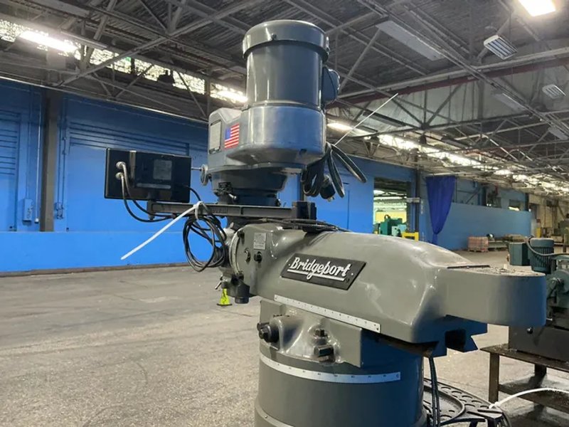 Bridgeport 9”x48” Table Vertical Mill