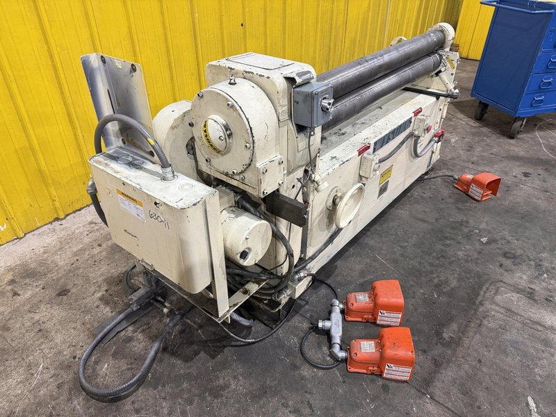 48" X 12 GAUGE WYSONG MODEL #B-48 PLATE BENDING ROLL : STOCK #26287