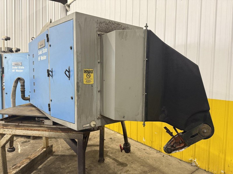 150 KW THERMATOOL MODEL #CF14-1506460 SOLID STATE HF WELDER SYSTEM, THERMAVIEW CONTROLS: YOBRO #24318