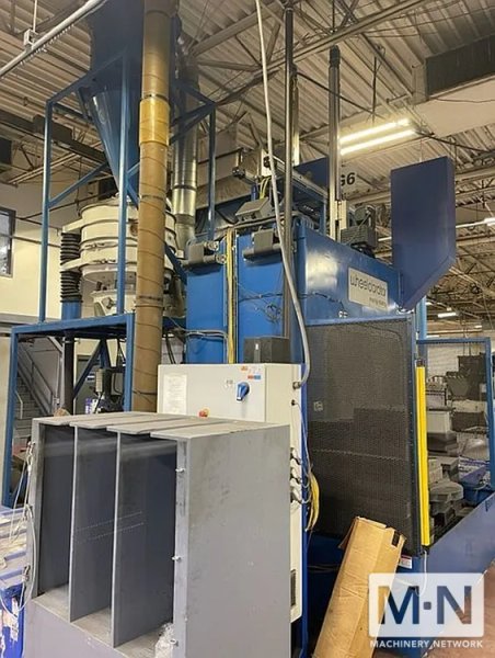 Wheelabrator Automated Turbine Blade Shot Peening Machine