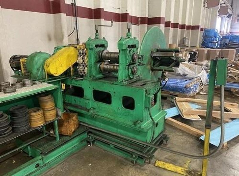 12" X .125" X 4,000LB BLISS SLITTING LINE