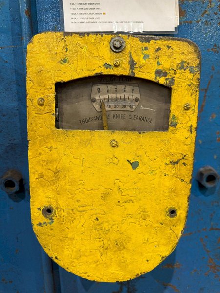 10' X 1/2" STEELWELD MECHANICAL SHEAR. STOCK #0112326