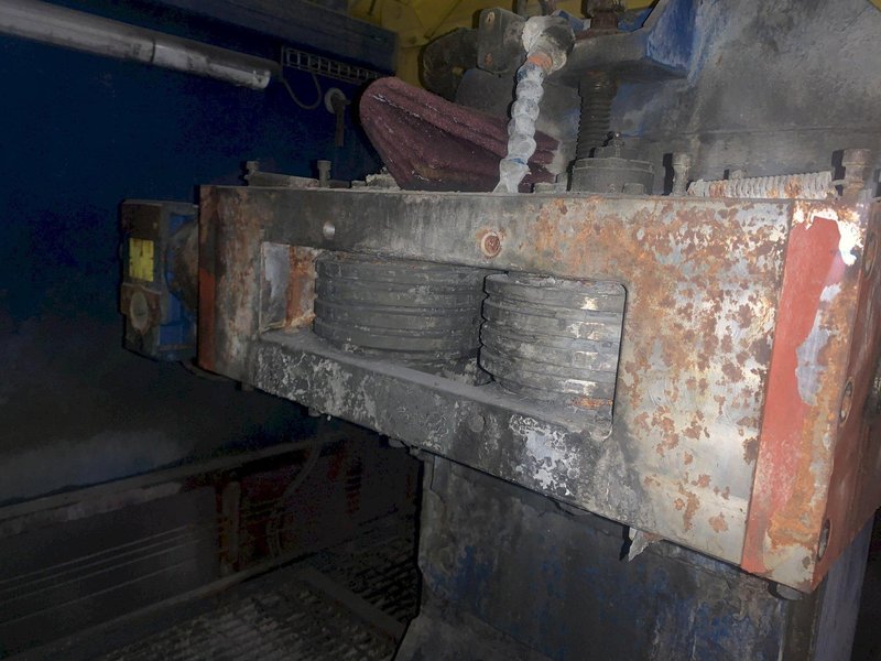.512" X 12" X 4 STAND DEM WIRE FLATENING ROLLING MILL LINE, YEAR 2017: STOCK #13898