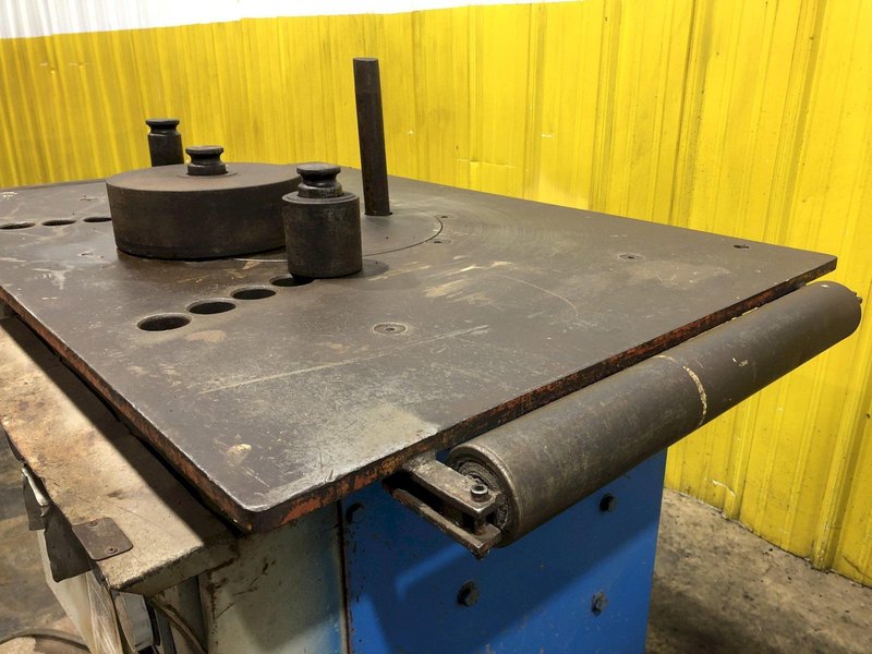 1-1/8" GENSCO MODEL #MULTILEC ROTARY HYDRAULIC REBAR BENDER: STOCK #19070