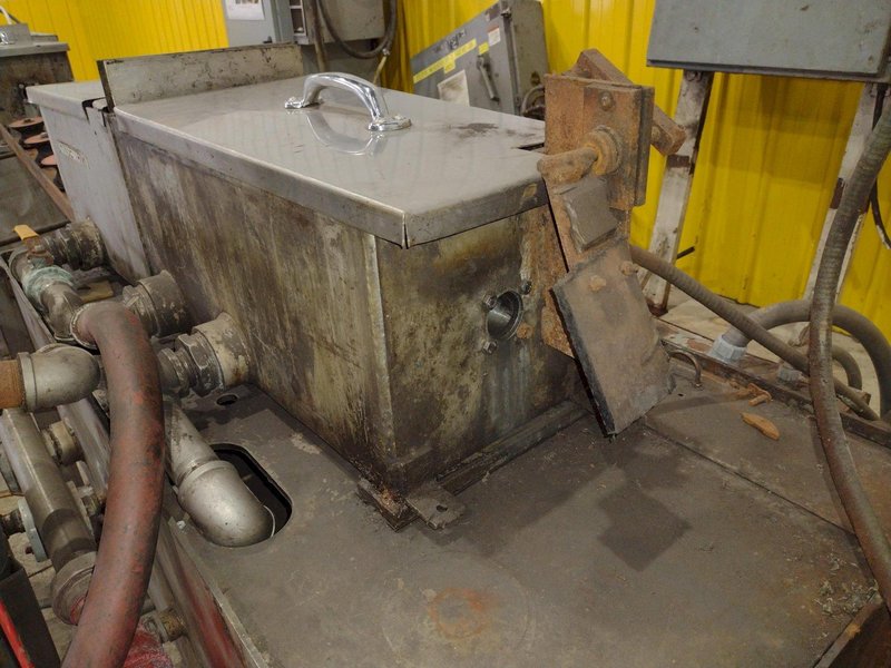 4" CAPACITY ULTRASONIC BAR &amp; TUBE CONTINUOUS WASHER: STOCK #22589