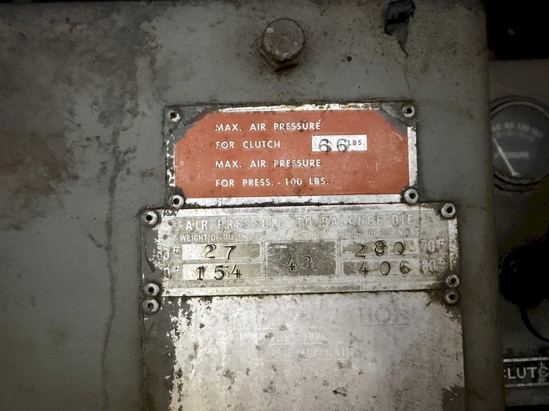60 TON BLISS MODEL #C60 OBI PRESS: YOBRO #24271