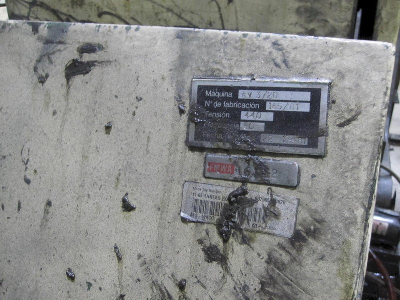 1/2" Saspi Model GV3-20 Thread Roller
