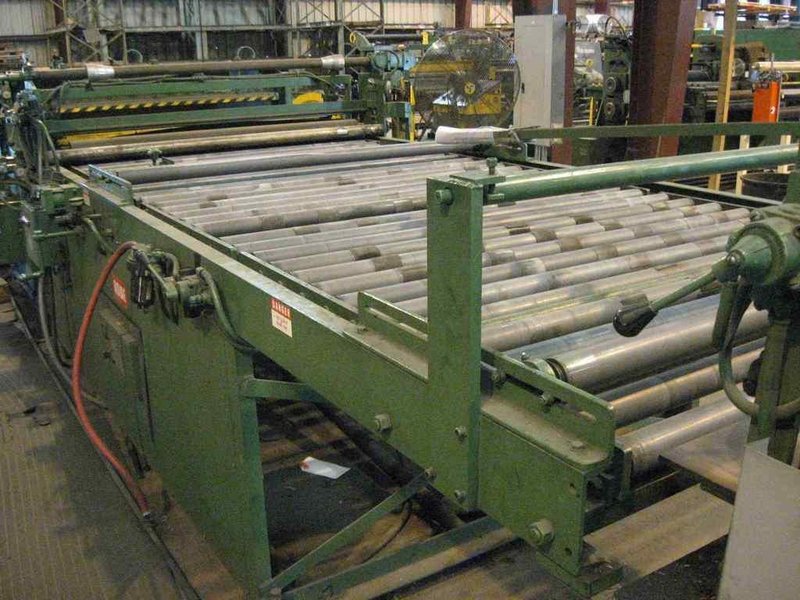 60" x 0.075" x 20,000# Rowe Cut To Length Line