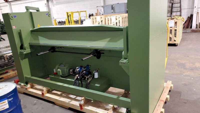 1/4"  x 100" New Chicago Dreis &amp; Krump Hydraulic Powered Straight Bending Brake, Model HSB 8250
