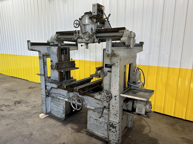 36” X 42” BOWMAN MODEL #DM3-42 DIE SEPERATOR / HANDLER / PROCESSOR WITH WORK HEAD: STOCK #19517