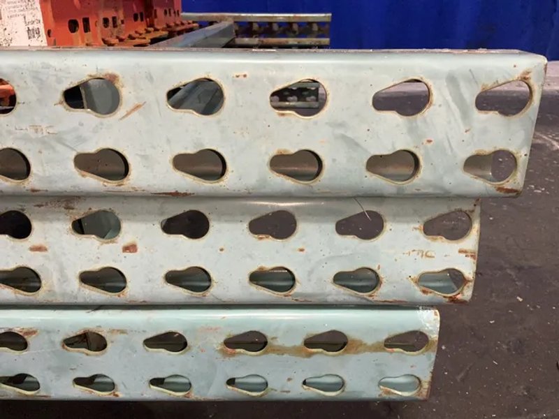 42” X 144” Pallet Racking - Teardrop