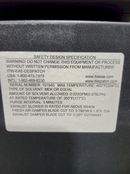 2021 Desktop Metal SHP-PP0009 3D Metal Printer - 12L Capacity, Binder Jetting Technology, Oven, Accesories