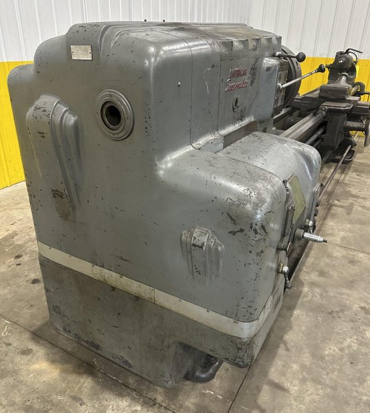 28" X 126" AMERICAN PACEMAKER ENGINE LATHE 2-1/8" HOLE: STOCK #23510