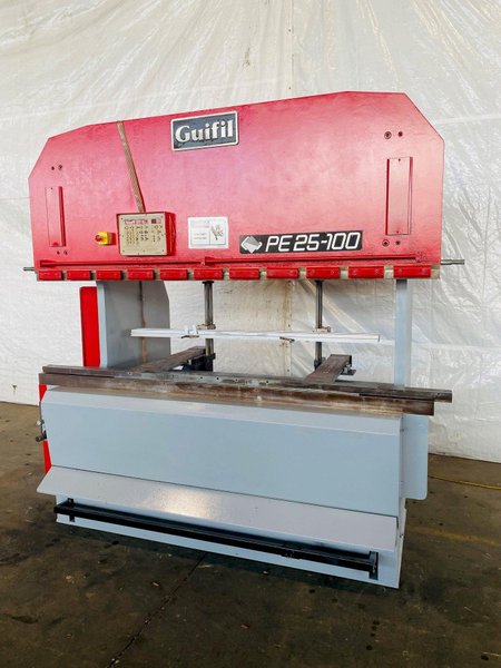 110 TON X 100" GUIFIL PE-25-100 CNC UP-ACTING HYDRAULIC PRESS BRAKE. STOCK # 1060221