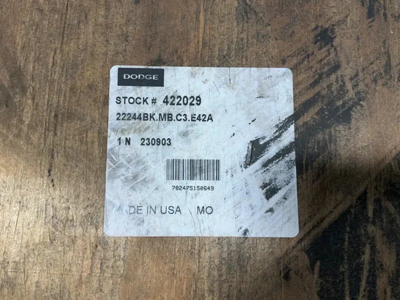 Dodge Roller Bearing - 22244bk.mb.c3