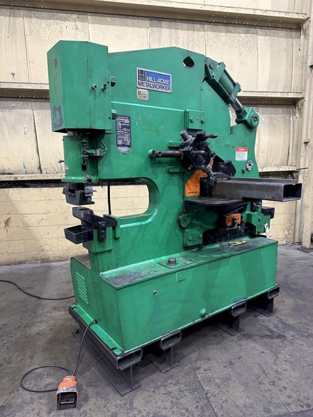 105 TON HILL ACME HYDRAULIC IRONWORKER: STOCK #79311