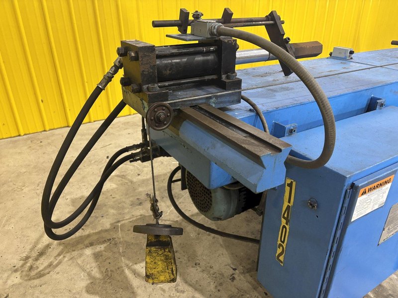 1.25" PINES MODEL #1-1/4 HIGH SPEED  ROTARY HYDRAULIC BAR, TUBE &amp; PIPE BENDER, DIAL A BEND V CONTROL: STOCK #22683