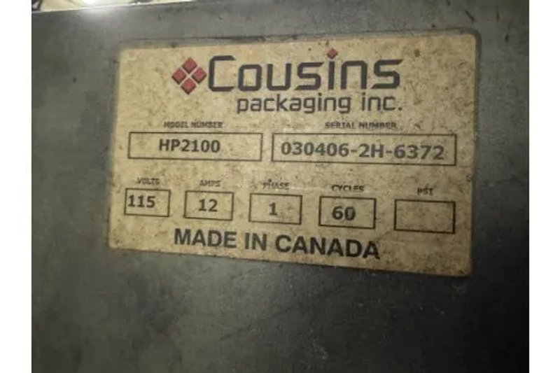 COUSINS H92100 STRETCH WRAPPER, STOCK # 14378J