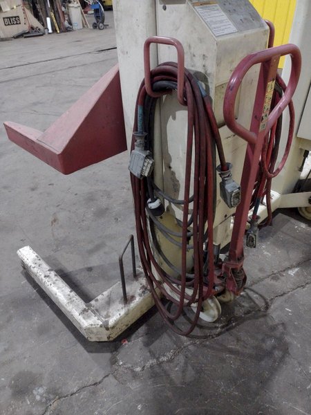 (4) 16,000 LBS STERTIL-KONI MODEL ST-1072 HEAVY DUTY MOBILE COLUMN LIFT JACKS: STOCK #19399