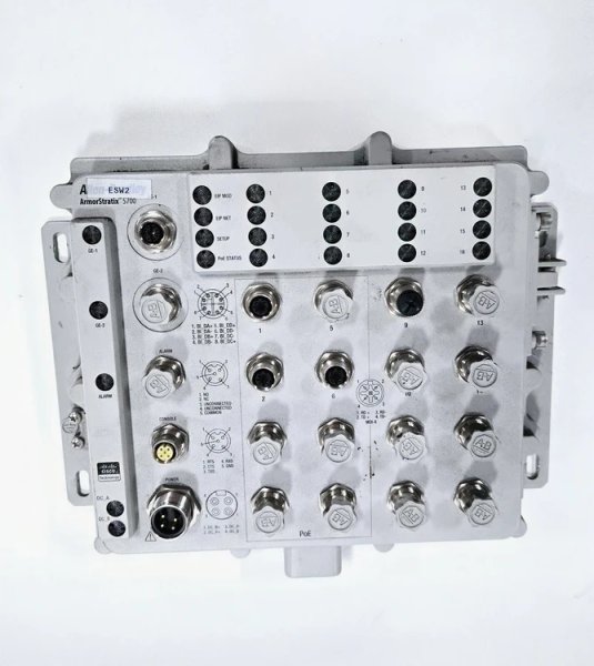 ALLEN BRADLEY 1783-ZMS8T8E2TGN PLC ARMORSTRATIX 5700 SWITCH USED